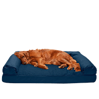 FurHaven Quilted Orthopedic Sofa Cat & Dog Bed