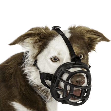 Baskerville Ultra Dog Adjustable Basket Muzzle