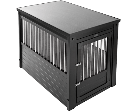 New Age Pet ecoFLEX Single Door Furniture Style Dog Crate & End Table