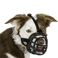 Baskerville Ultra Dog Adjustable Basket Muzzle