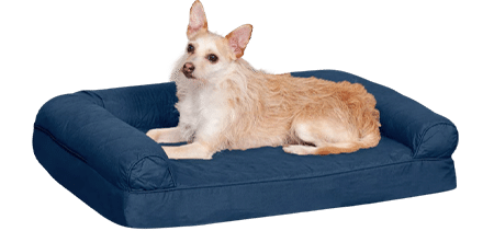 Small FurHaven Quilted Orthopedic Sofa Dog Bed