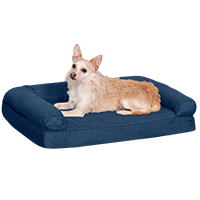 FurHaven Quilted Orthopedic Sofa Dog Bed