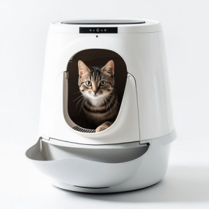 Automatic cat litter box