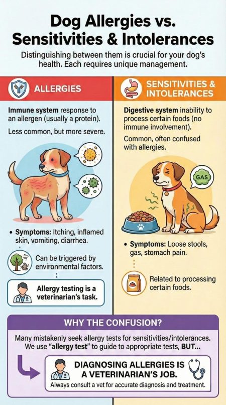 Allergies vs. Sensitivities and Intolerances